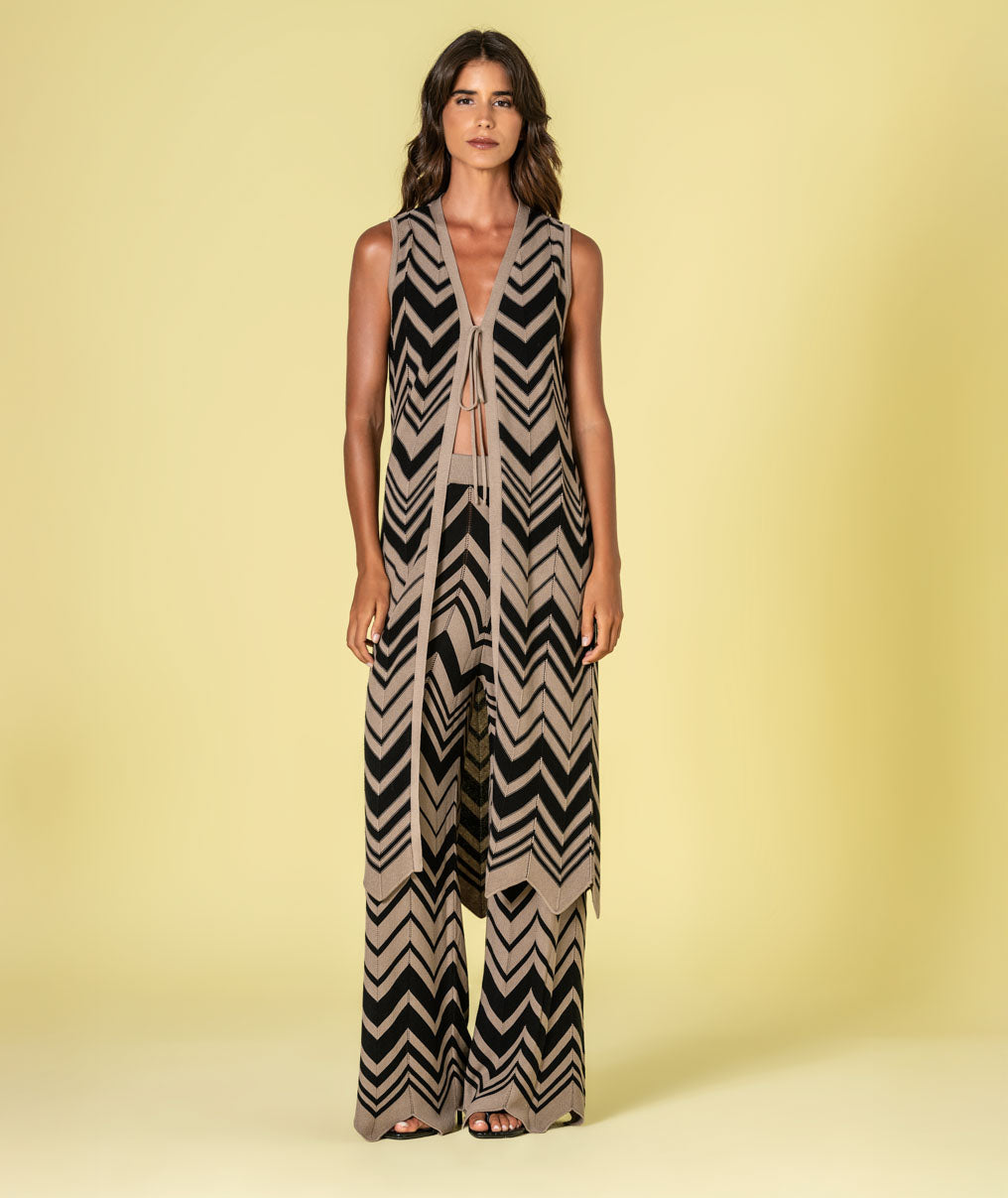 Calças zigzag 3520