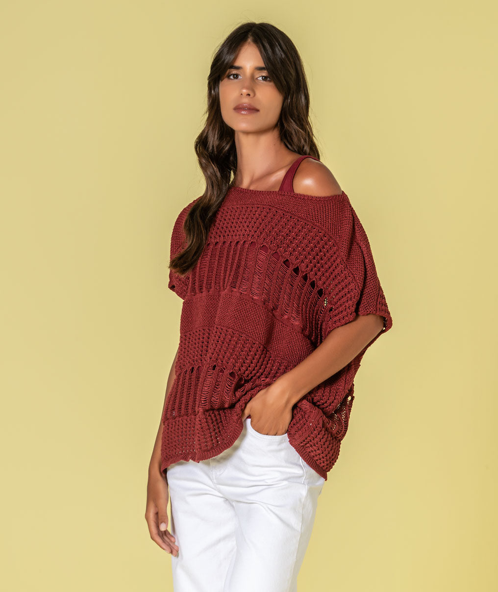 Camisola perfurada 3521