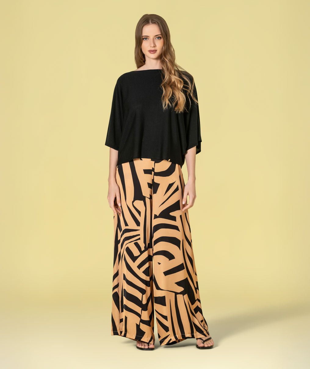 Camisola oversize decote redondo 3532