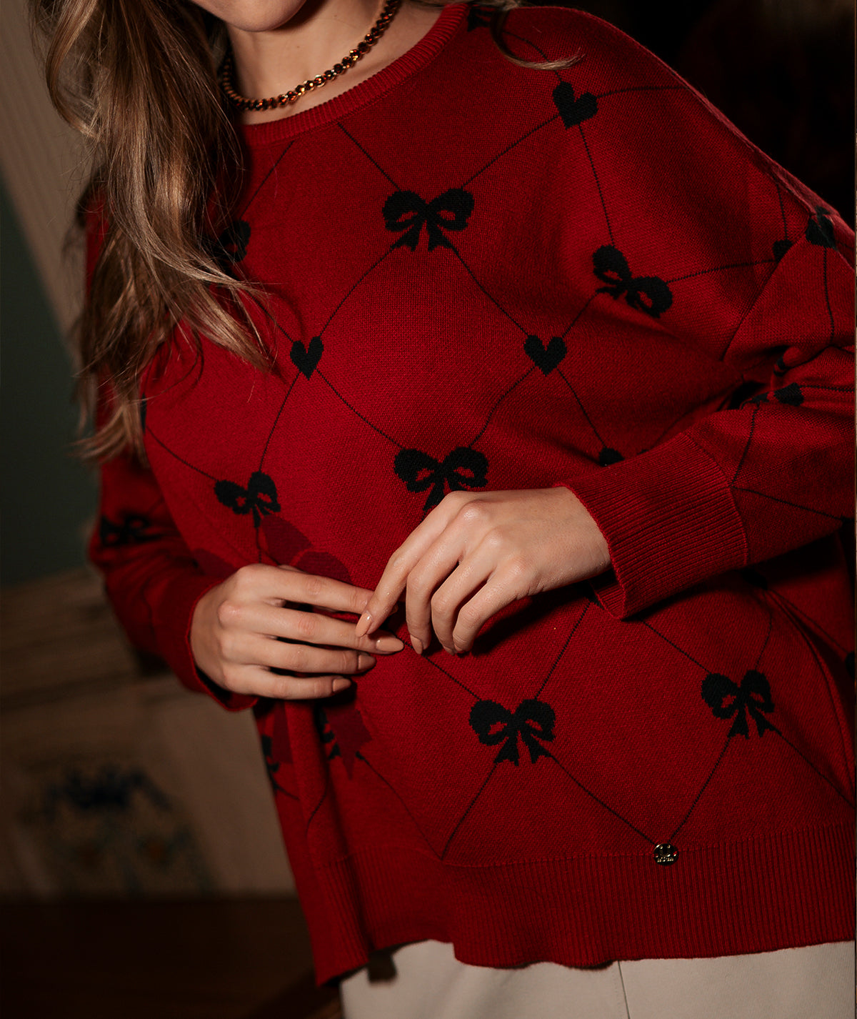 Camisola laços 3540