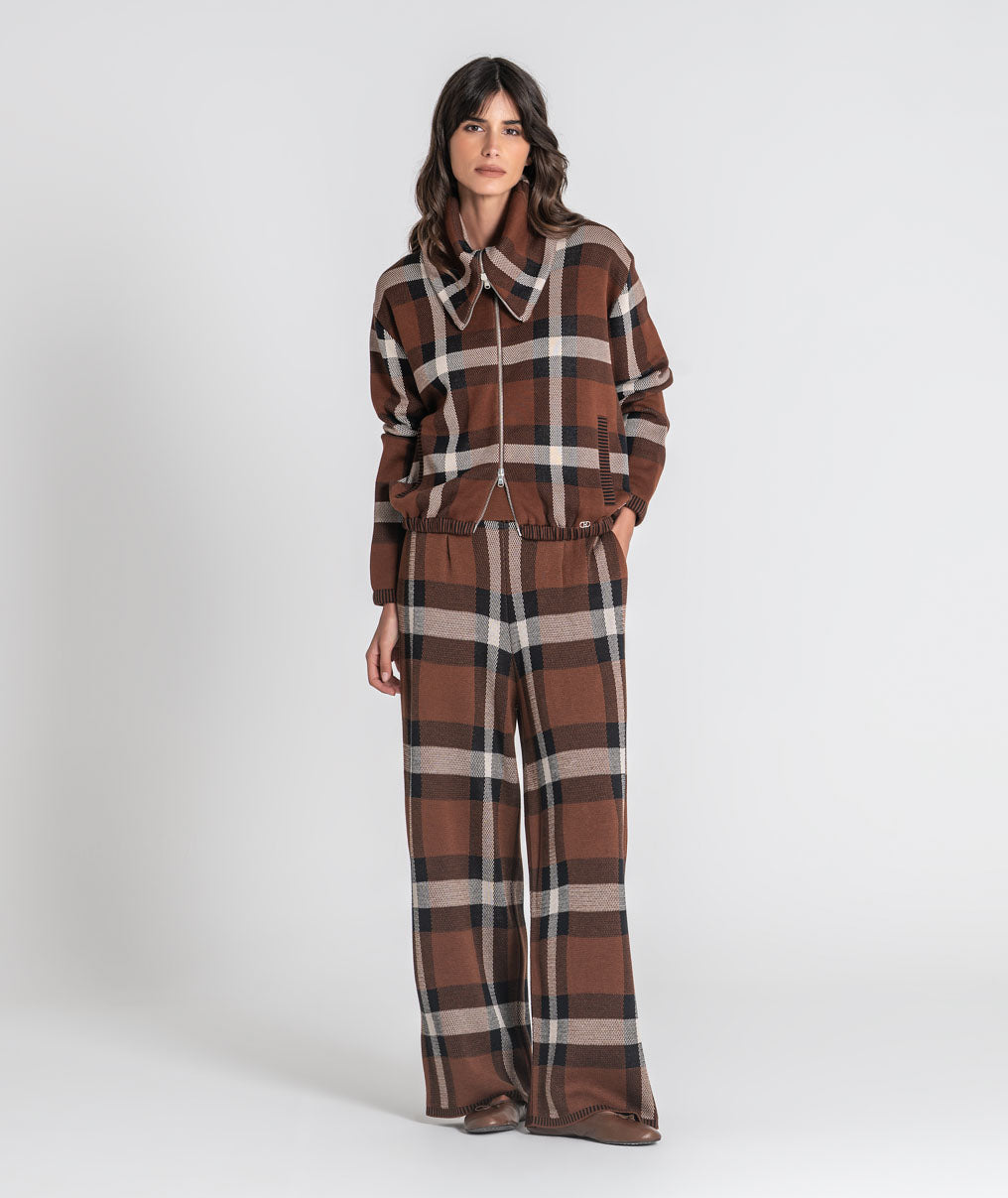 Checkered jacket 3542
