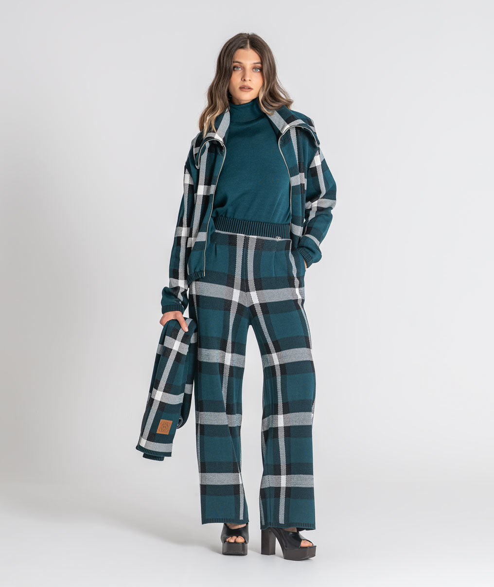 Checkered jacket 3542