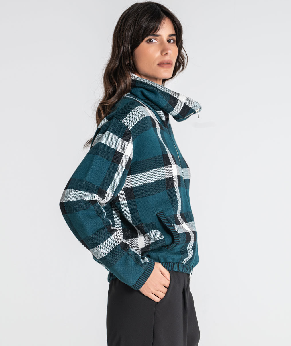 Checkered jacket 3542