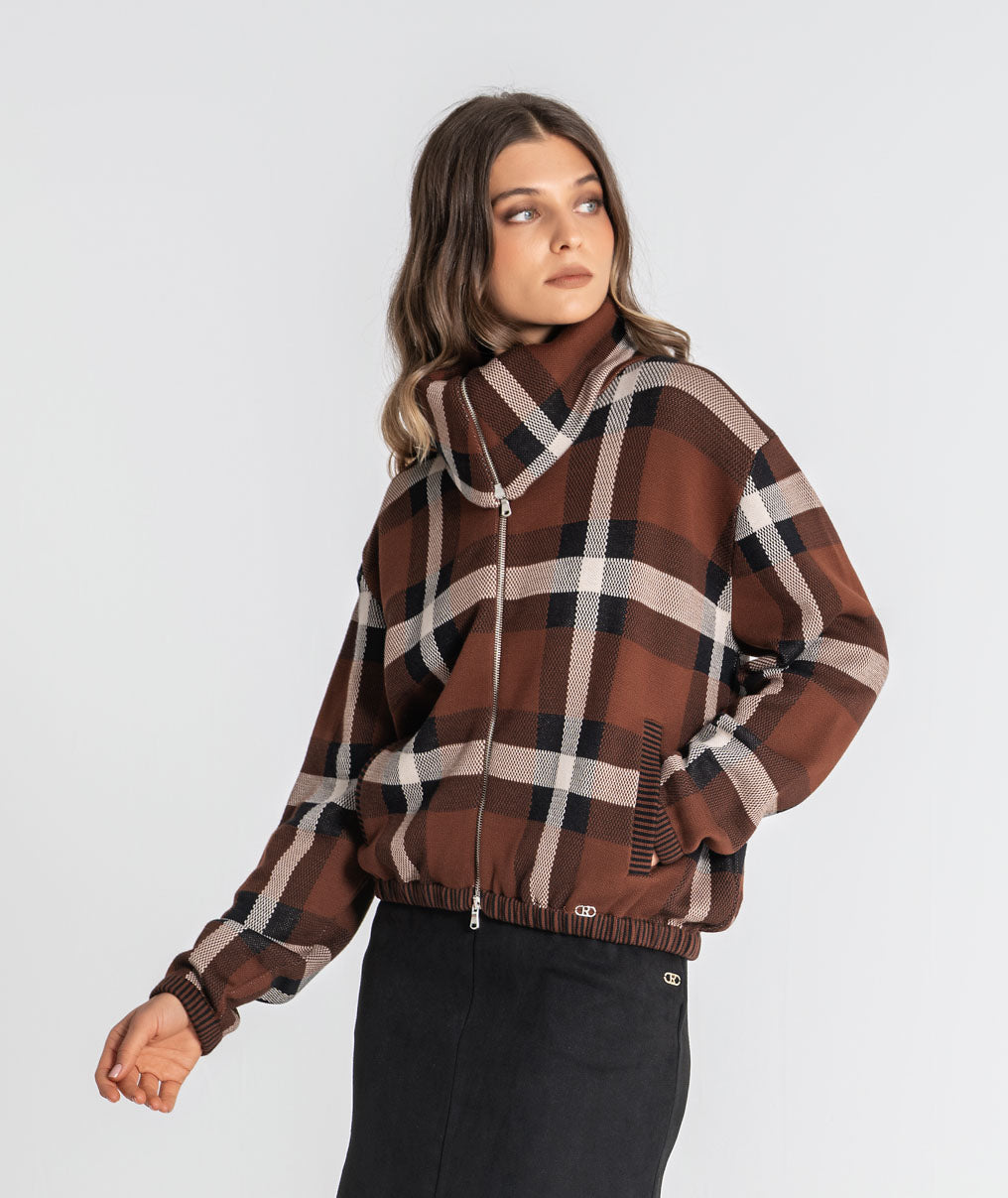 Checkered jacket 3542