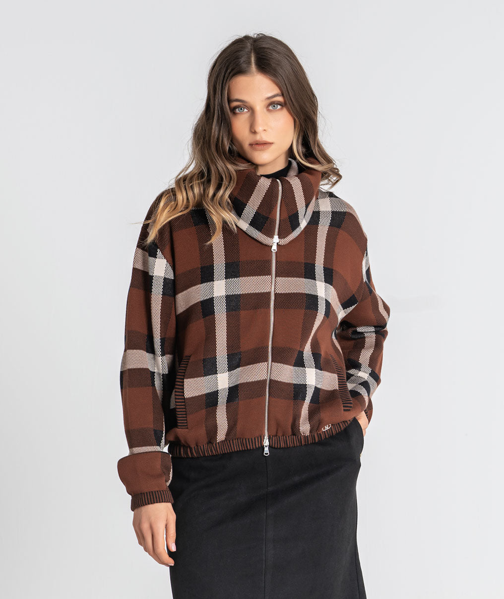 Checkered jacket 3542