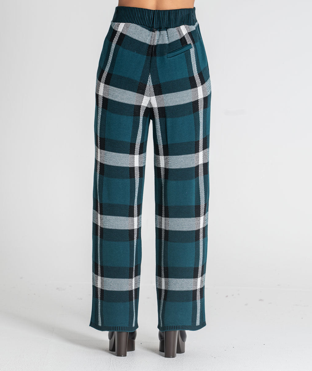 Plaid trousers 3543