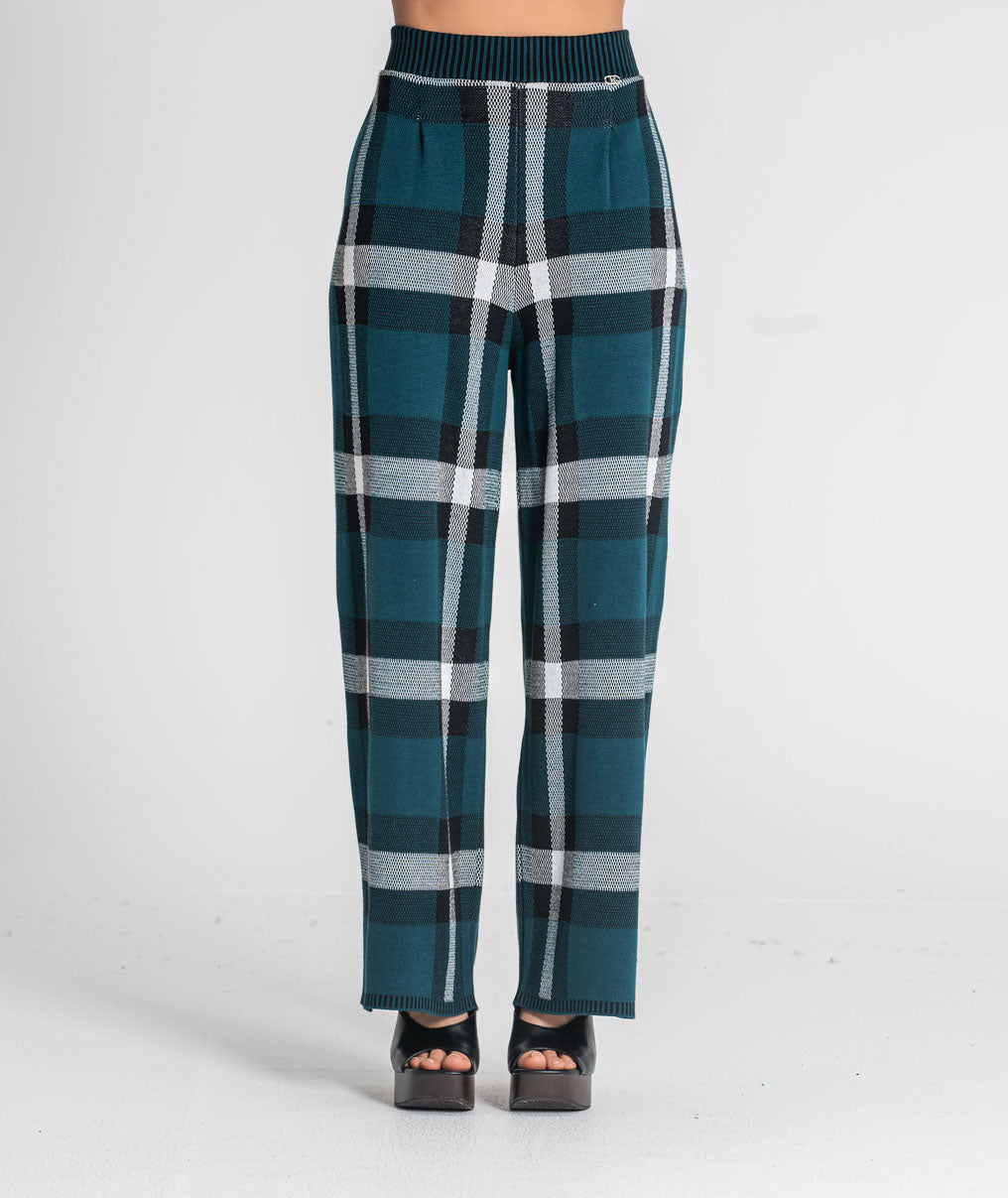 Plaid trousers 3543