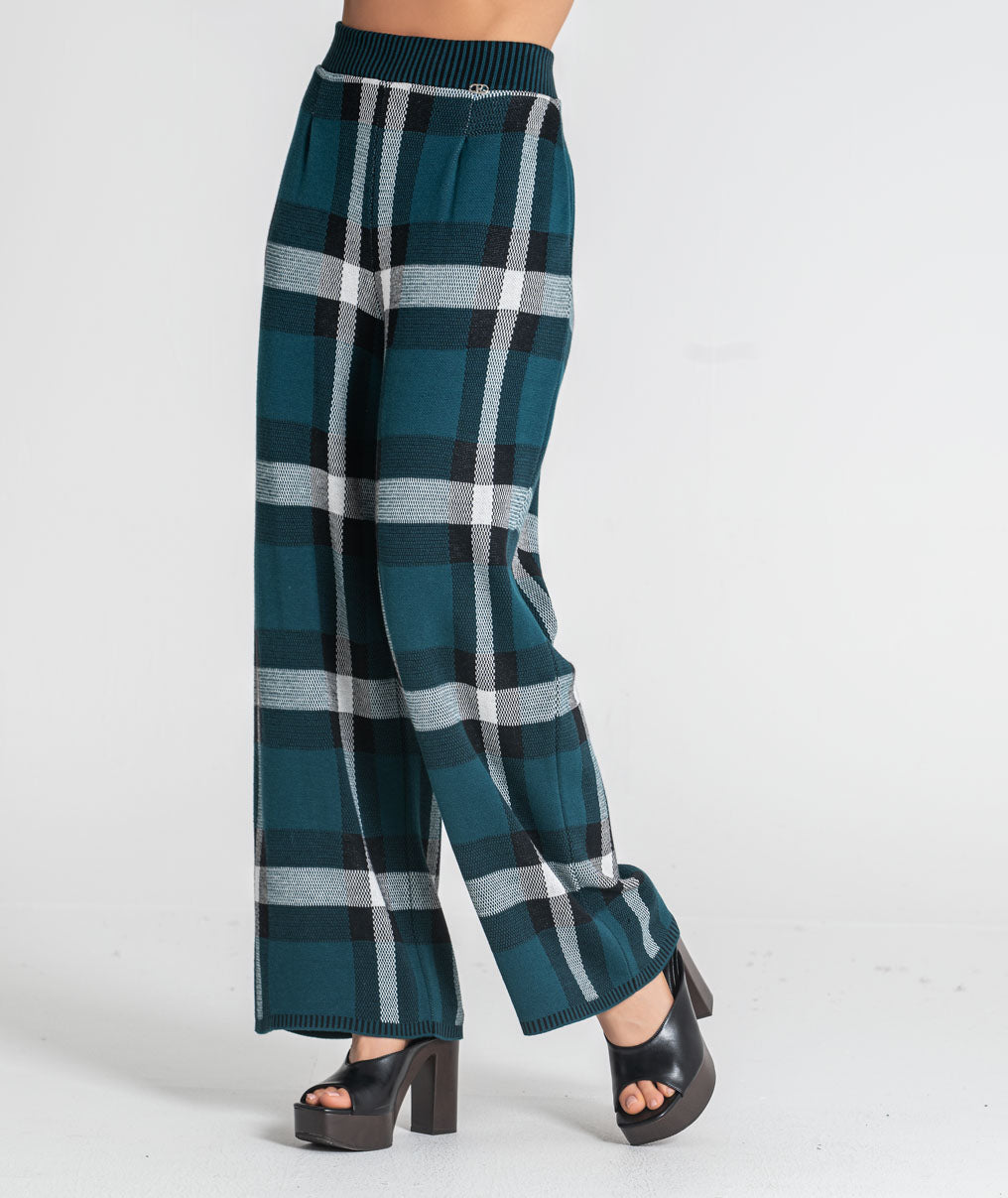 Plaid trousers 3543