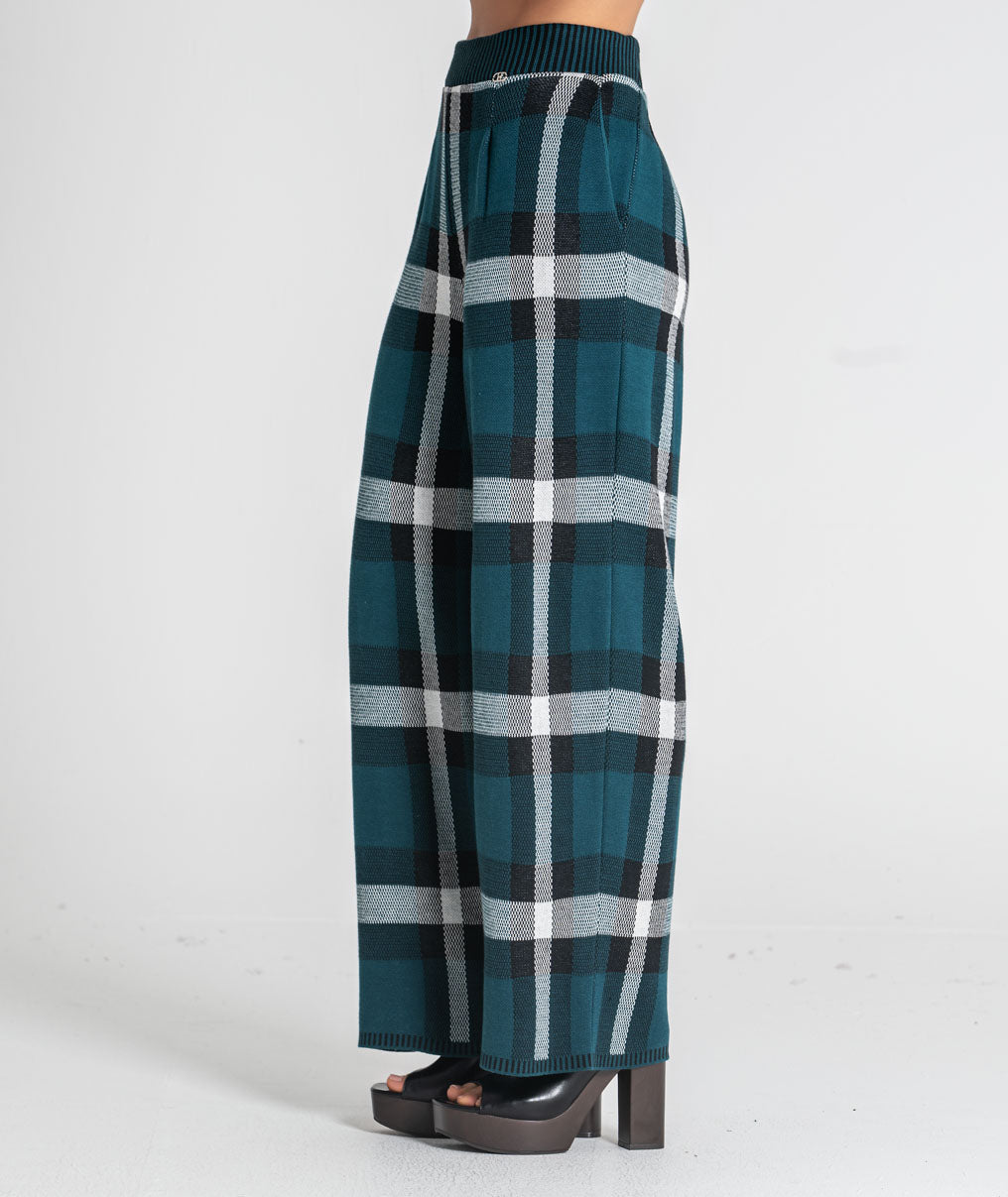 Plaid trousers 3543