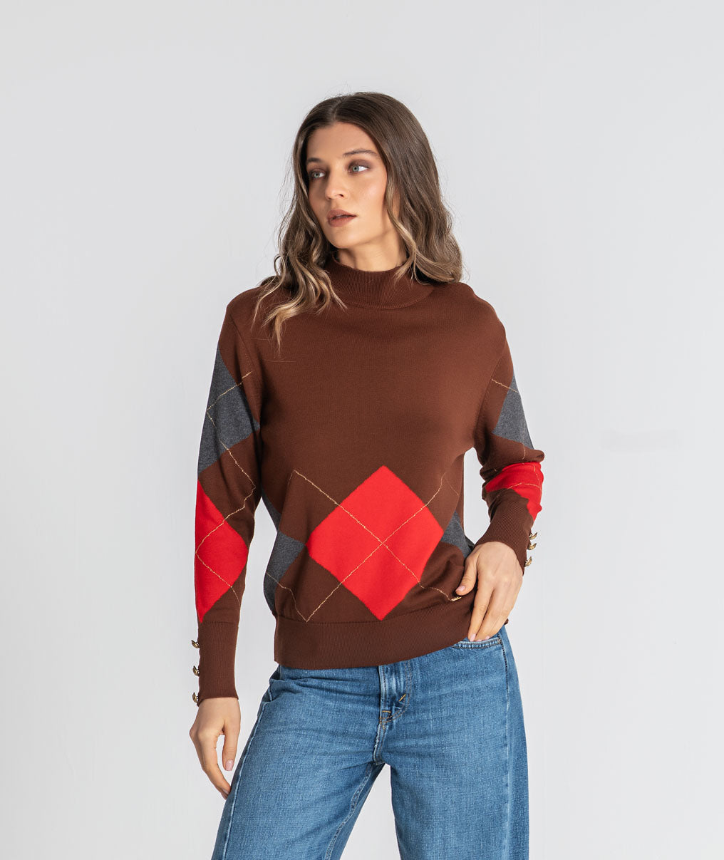 Diamond sweater 3556