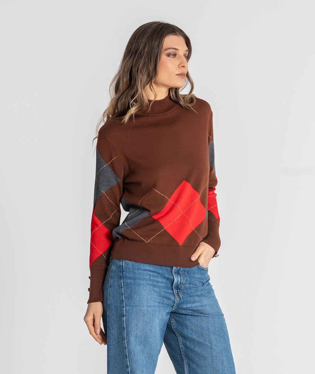 Diamond sweater 3556