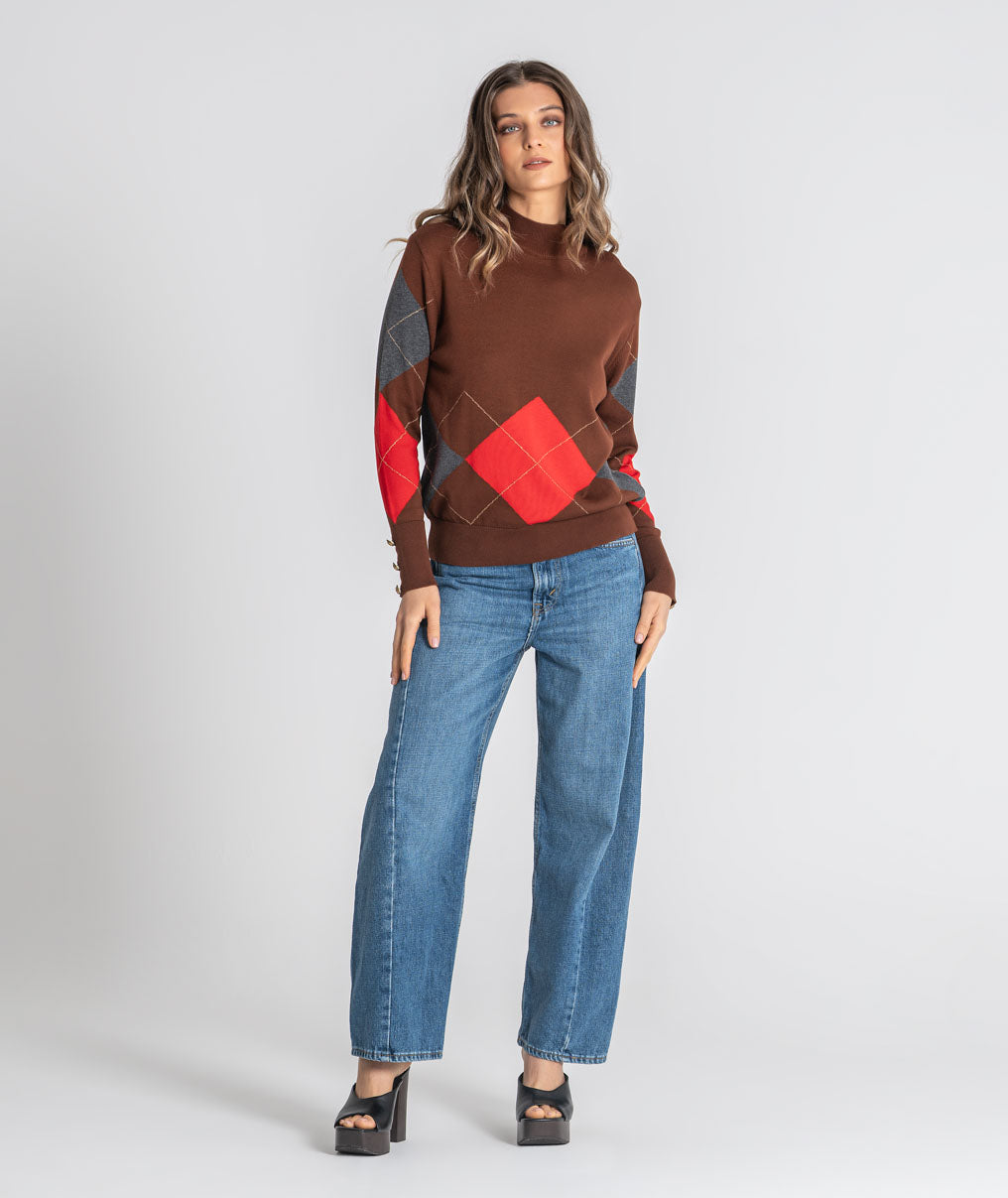 Diamond sweater 3556