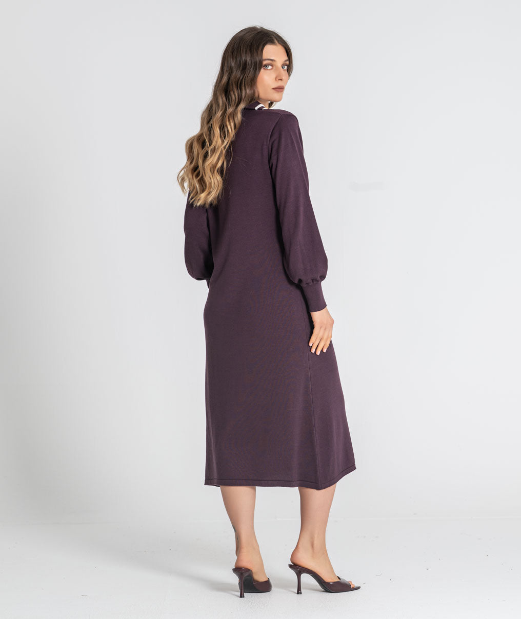Dress with contrasts 3564