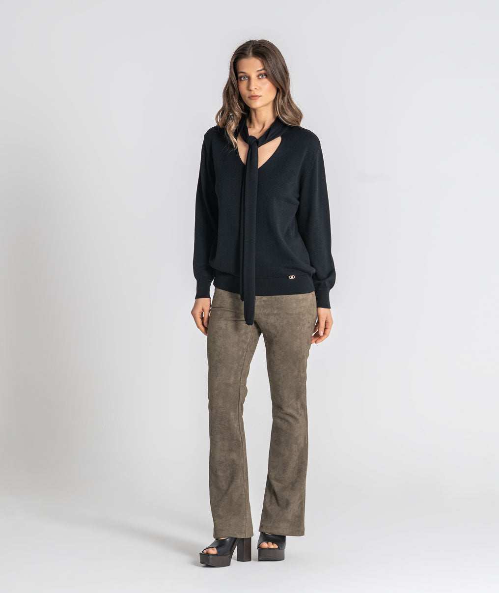 Top with bow 3569