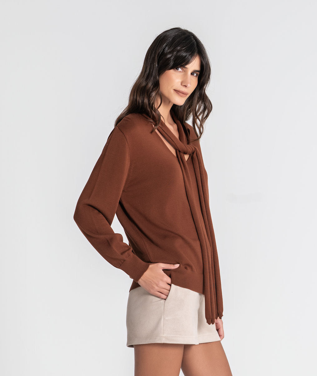 Top with bow 3569