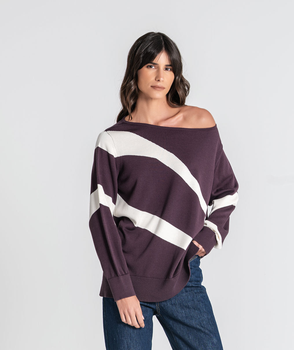 Jacquard sweater 3585