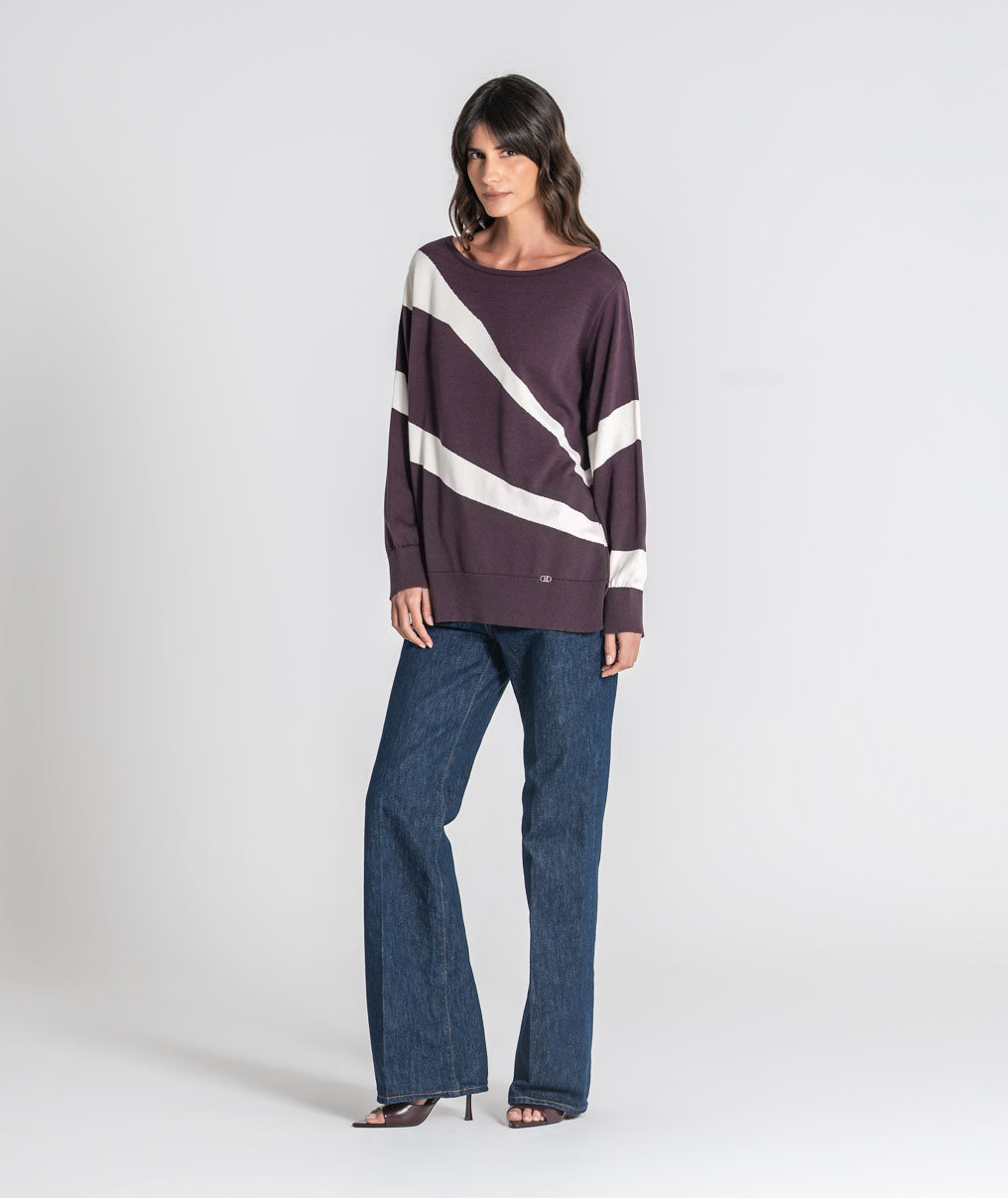 Jacquard sweater 3585