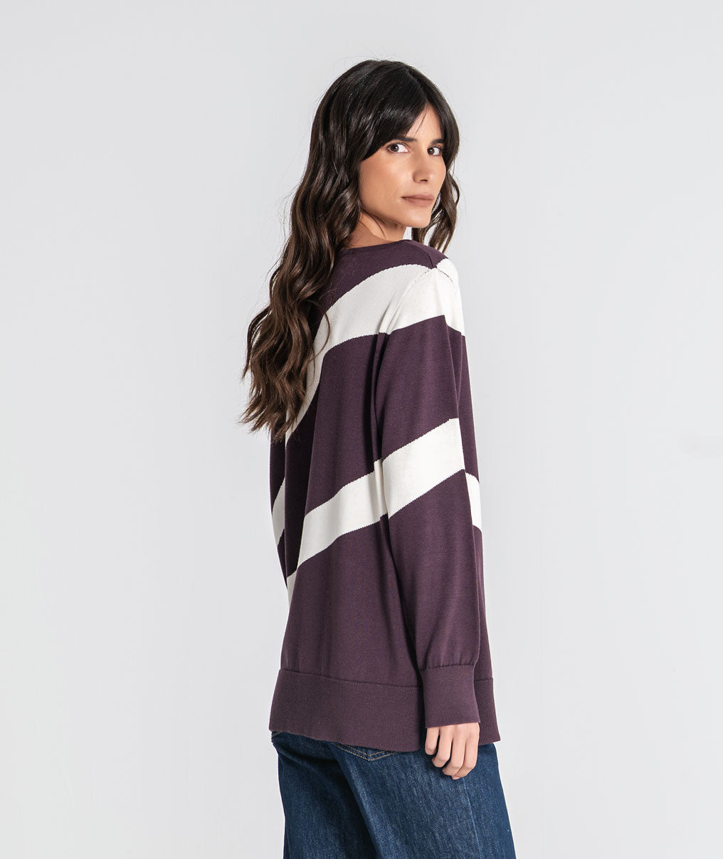 Jacquard sweater 3585