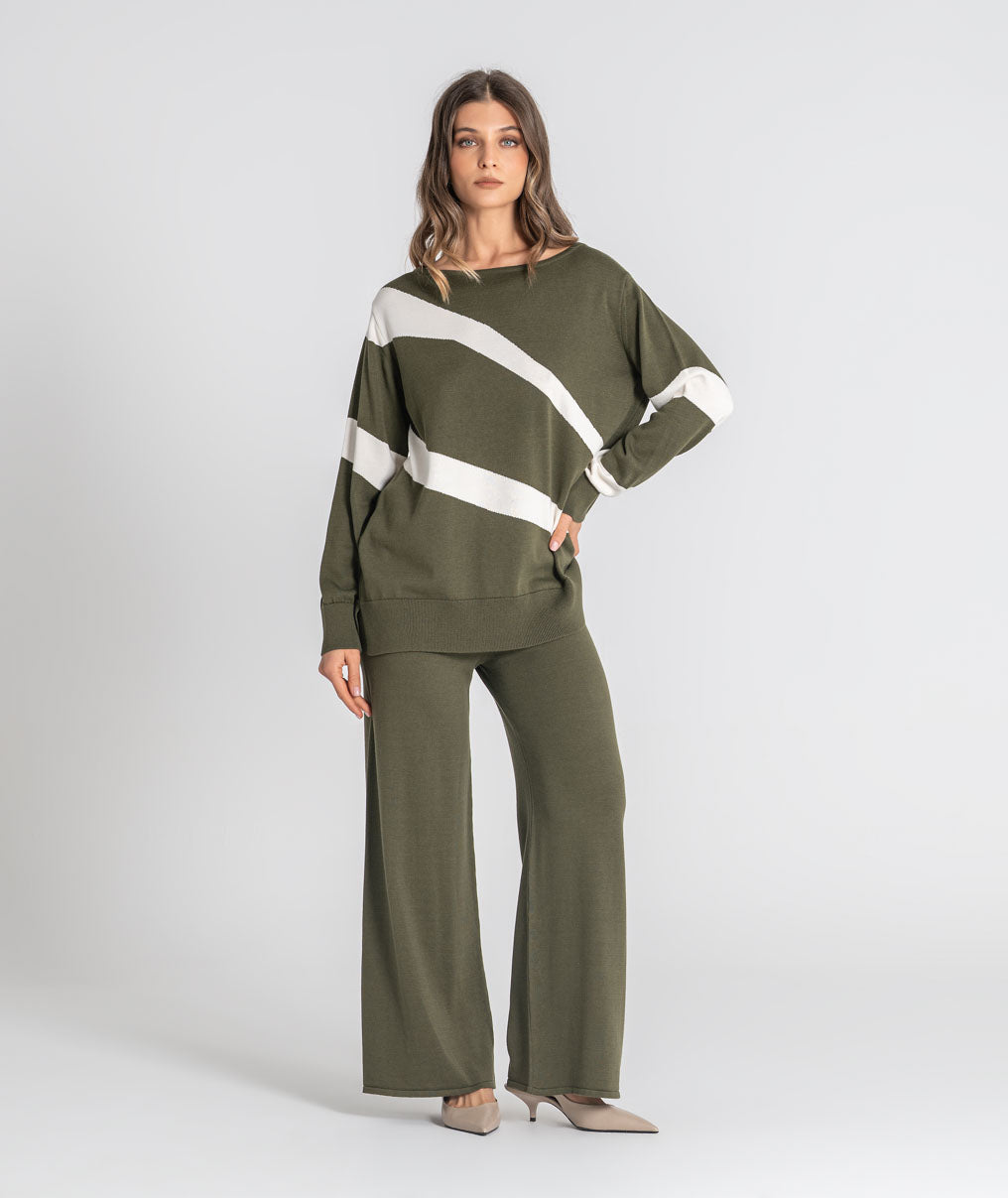 Jacquard sweater 3585