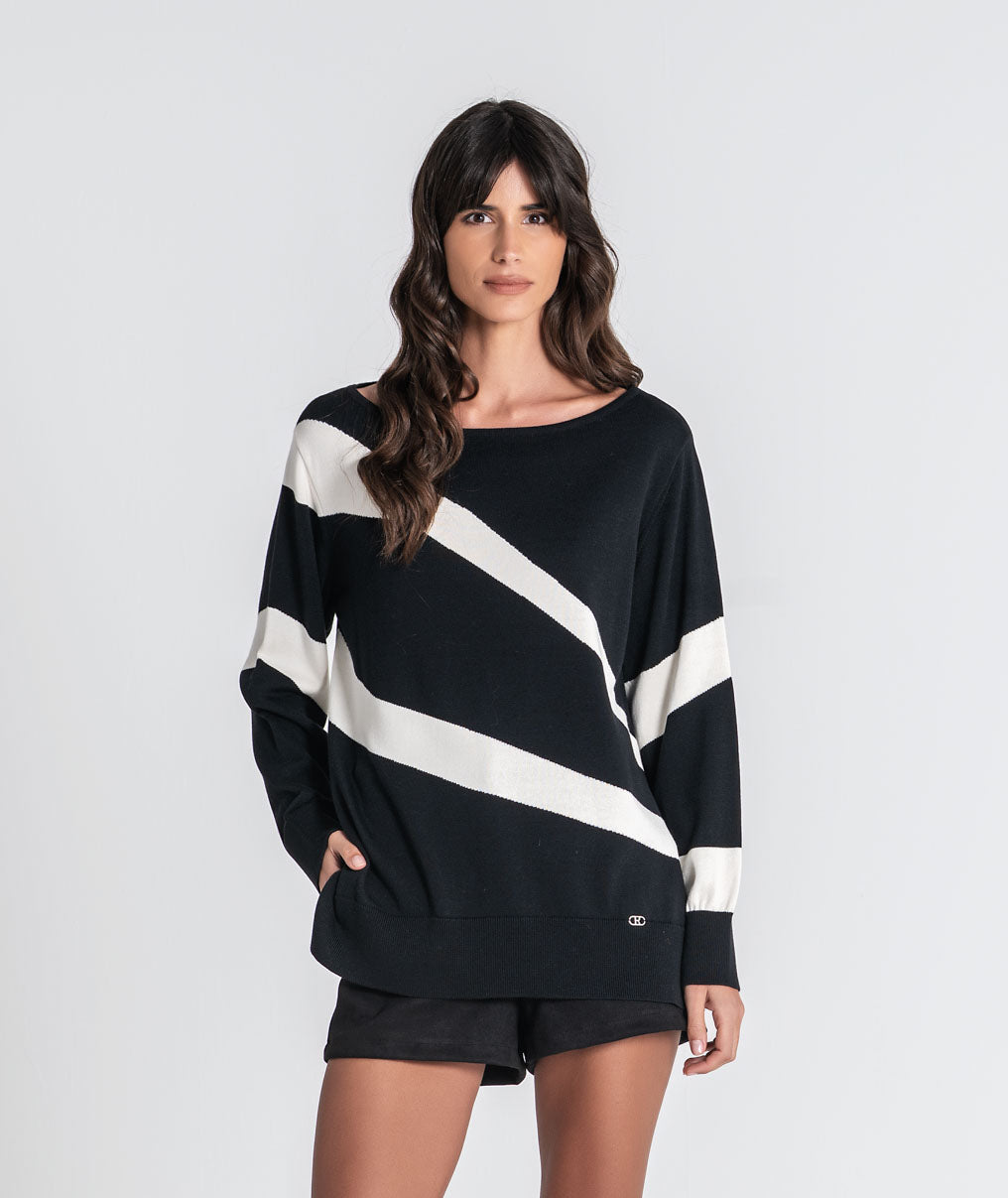 Jacquard sweater 3585