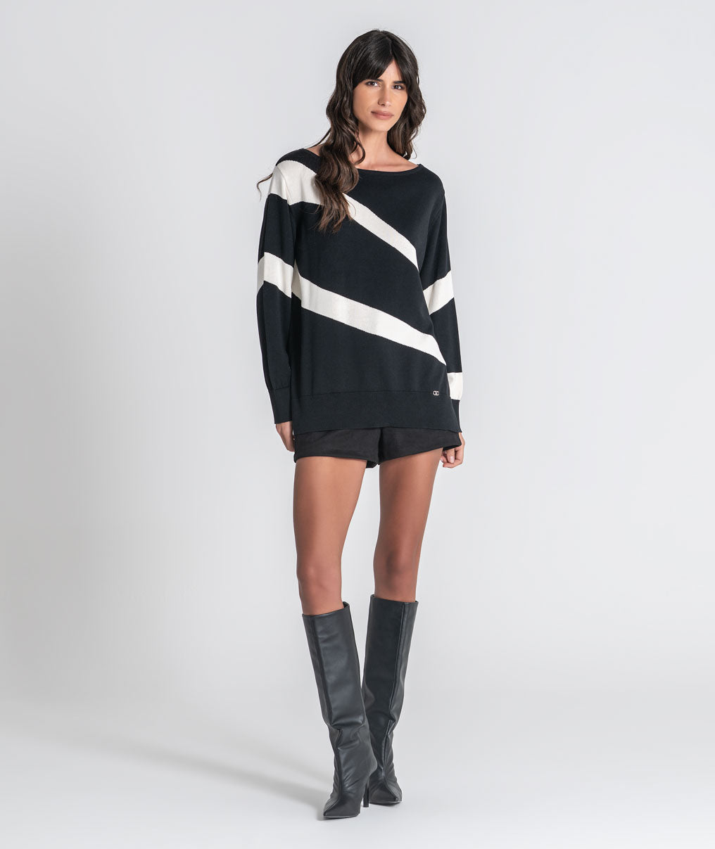Jacquard sweater 3585