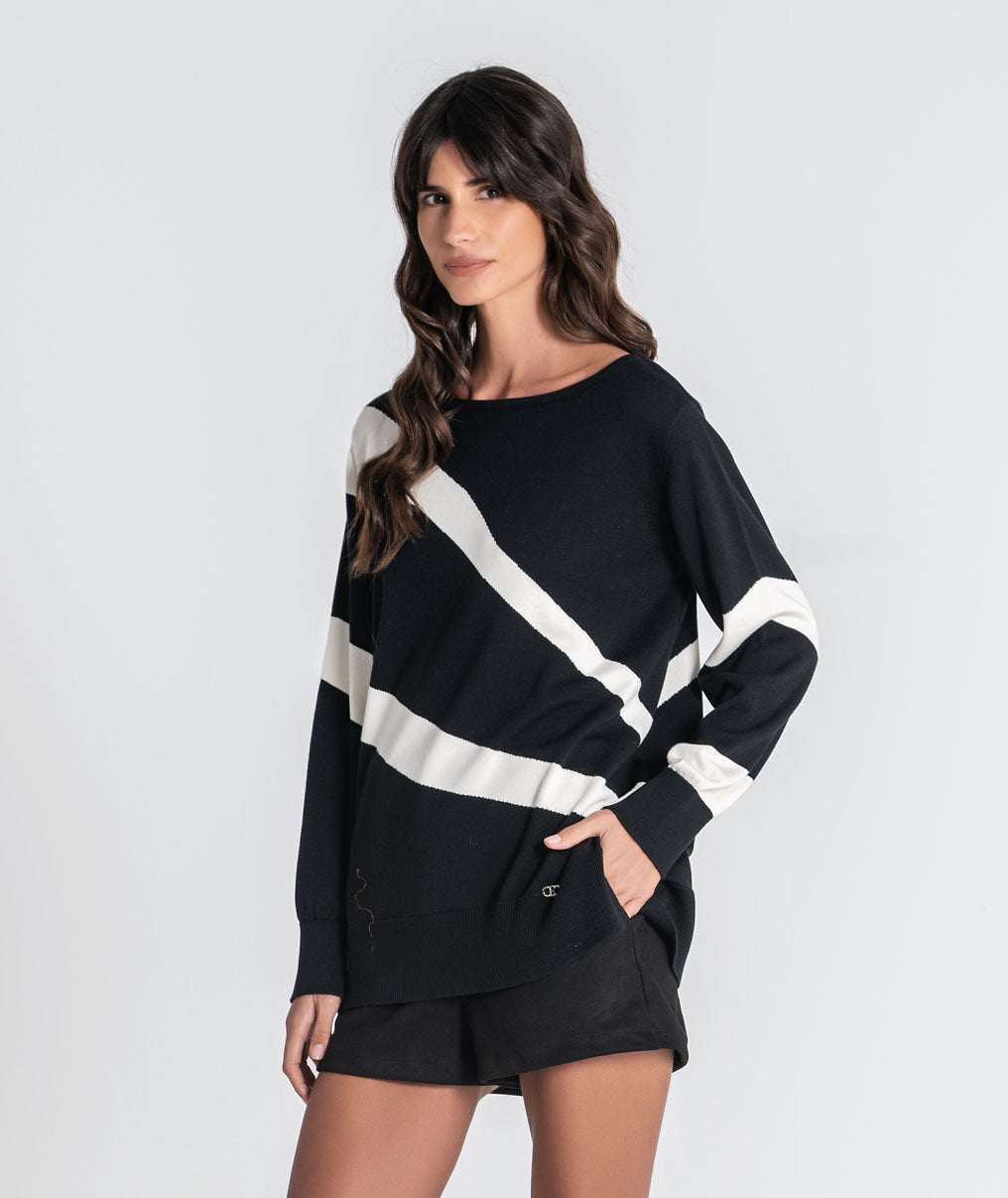 Jacquard sweater 3585