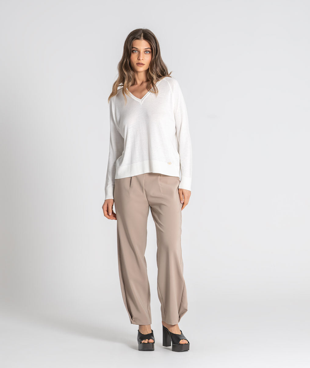 V-neck sweater 3589