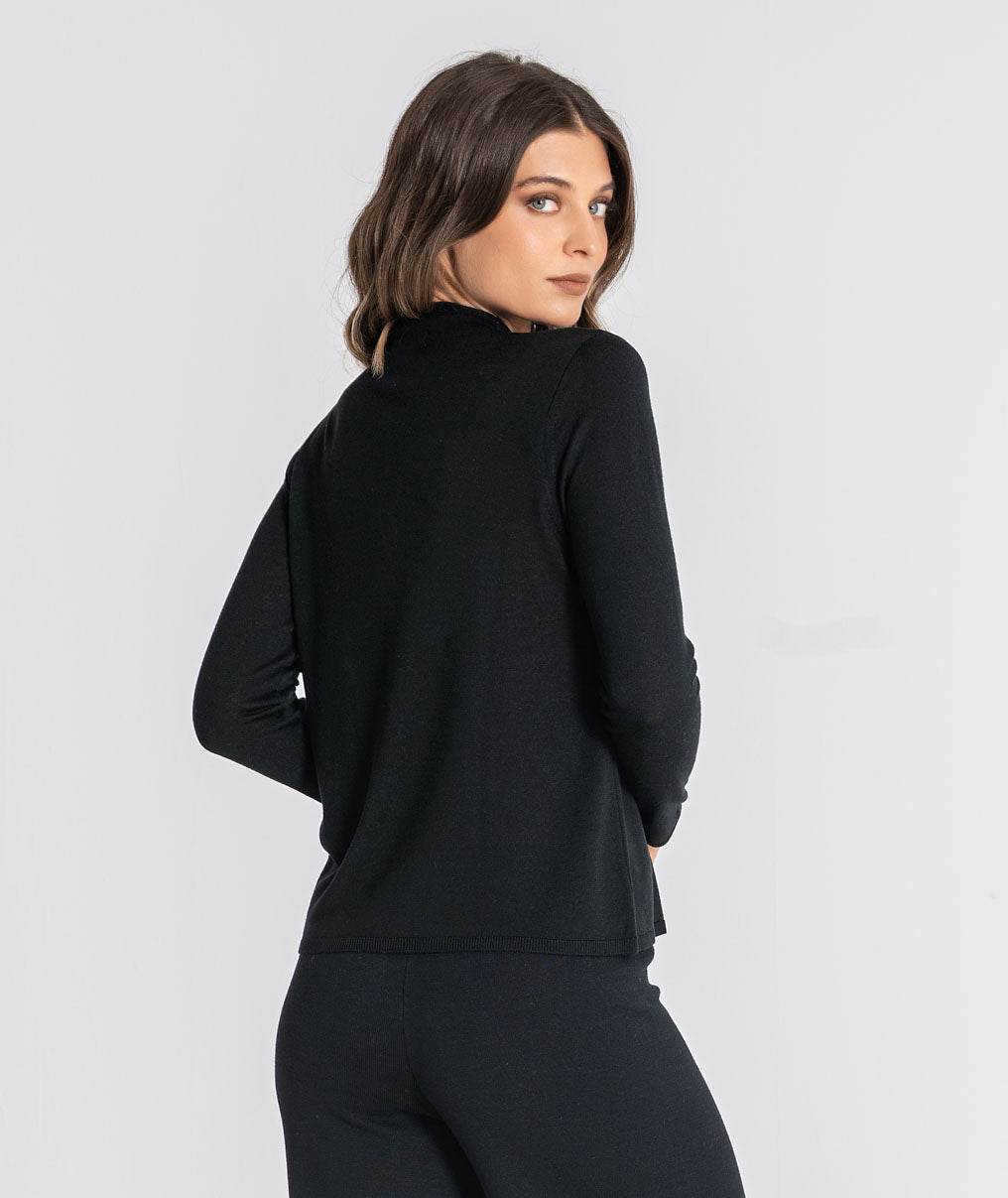 Roll neck jumper 3591