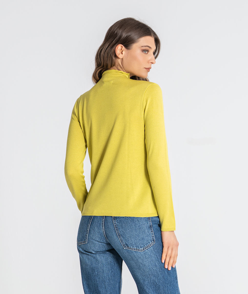 Roll neck jumper 3591
