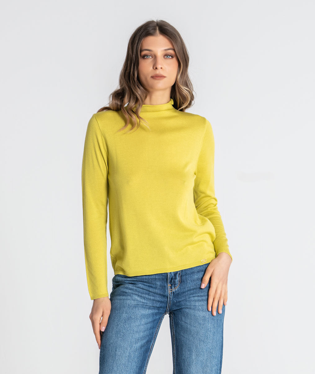 Roll neck jumper 3591
