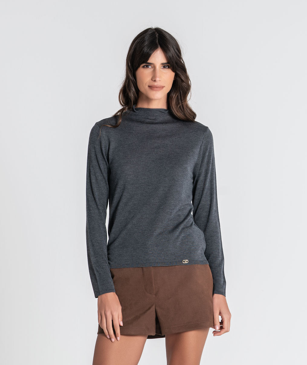 Roll neck jumper 3591