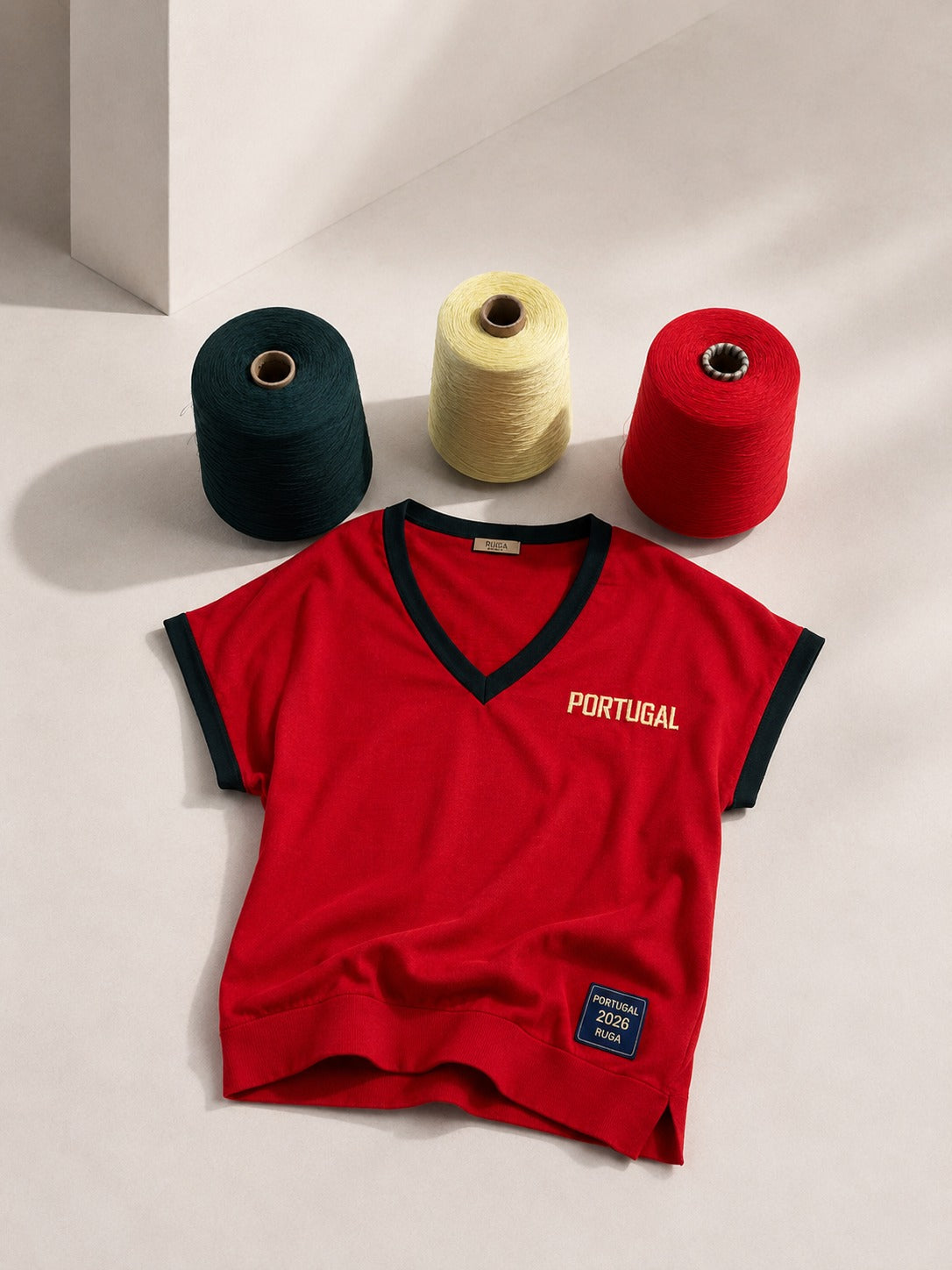 T-Shirt com monograma Portugal 3598