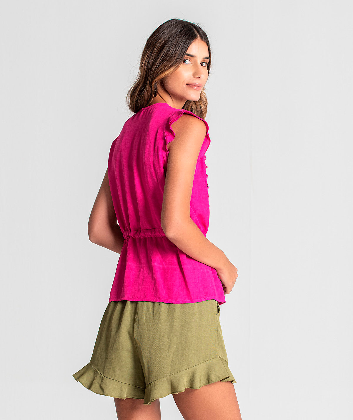 Blusa com botões na frente 6045