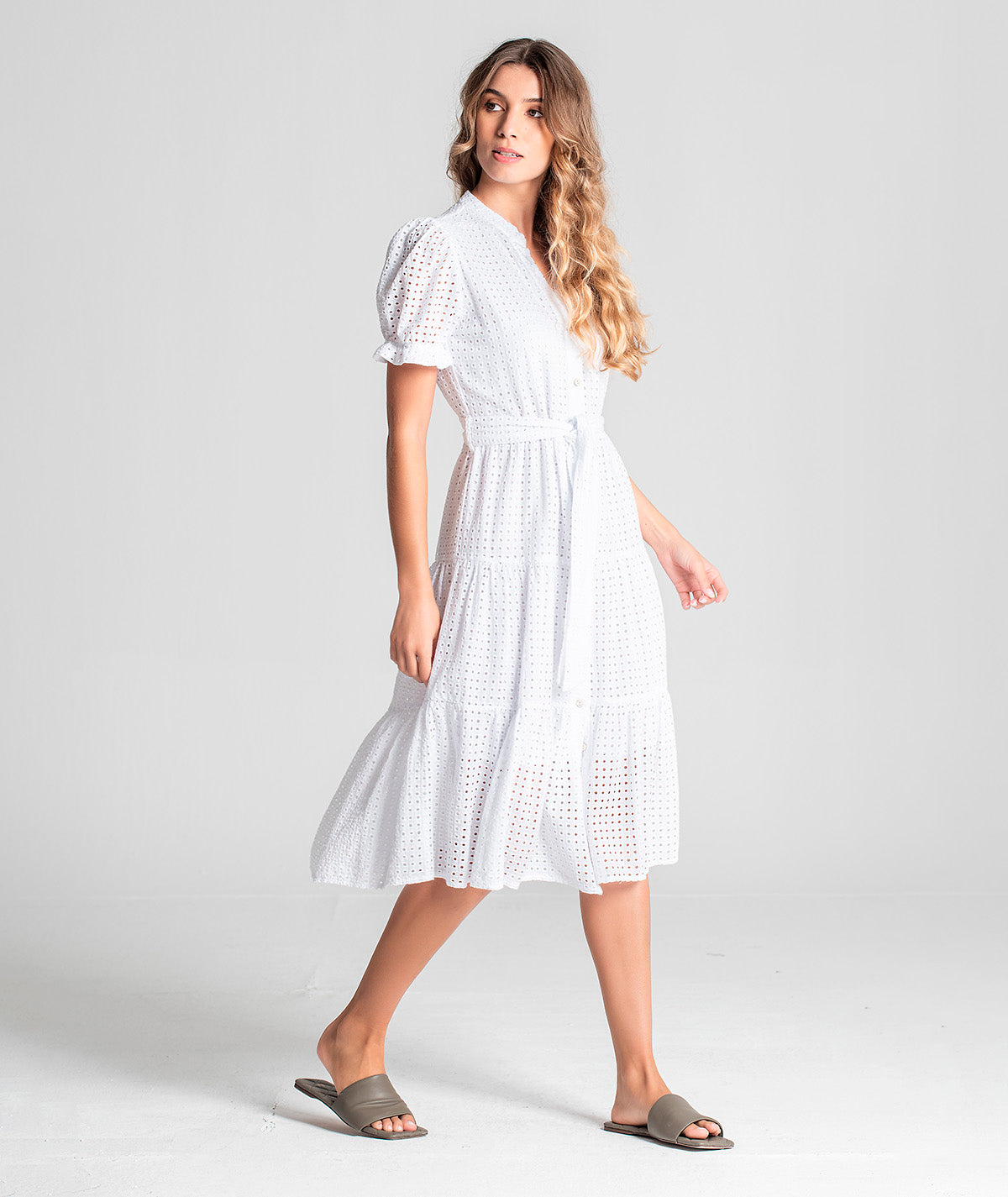 Vestido bordado inglês 6047