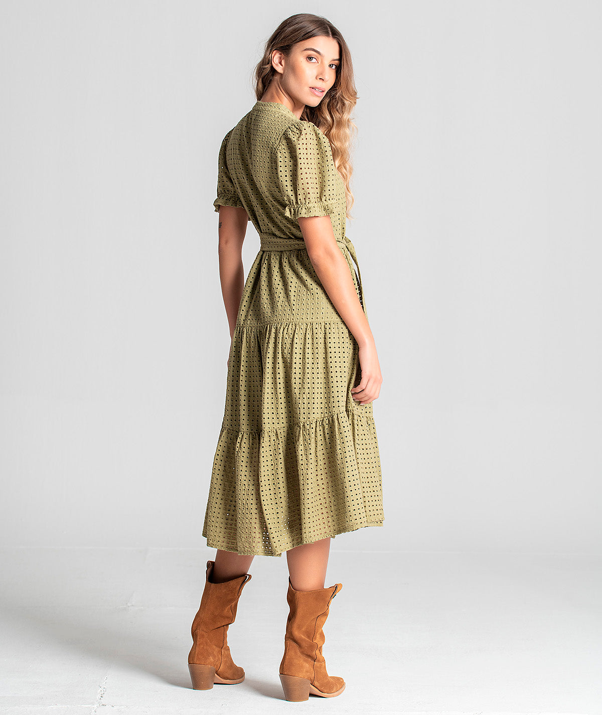 Vestido bordado inglês 6047