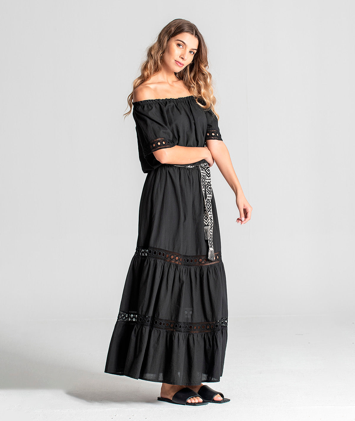 Blusa com ombros descobertos 6048