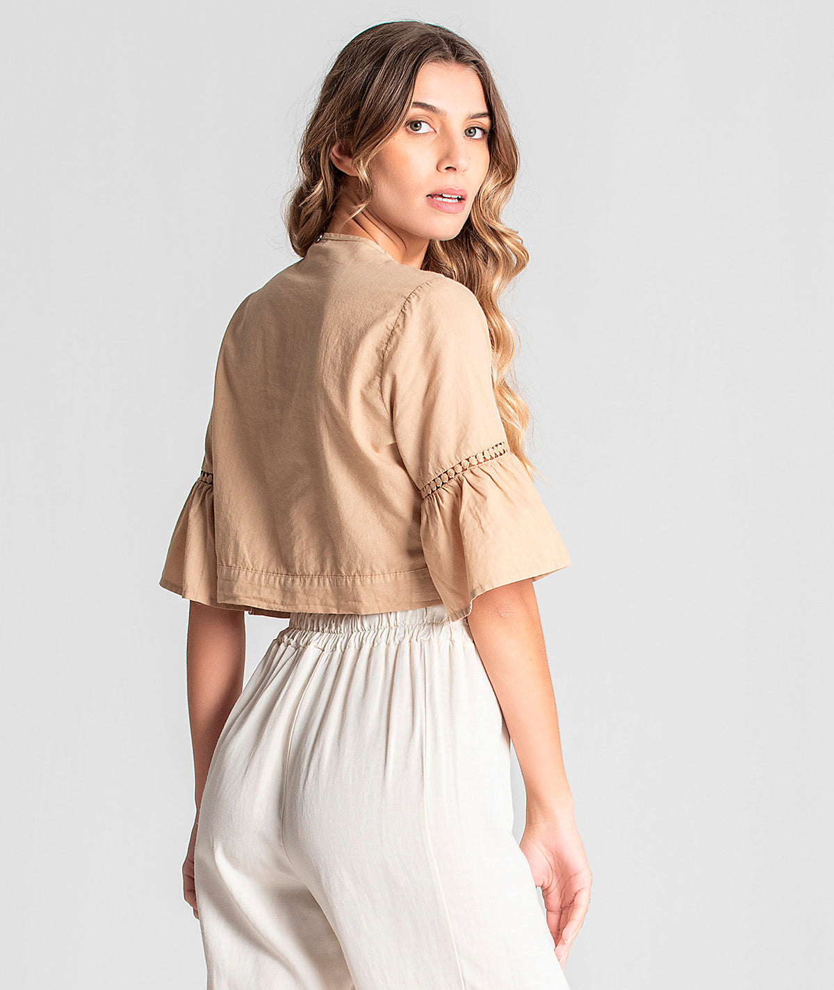 Blusa com laço na frente 6059