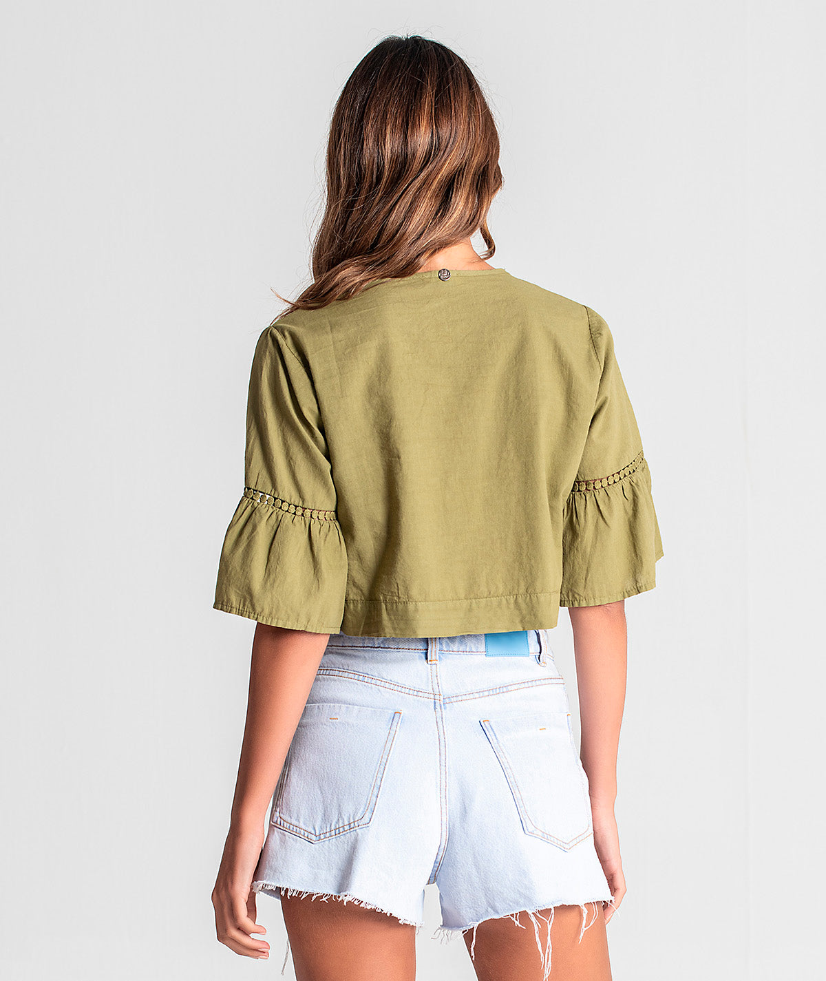 Blusa com laço na frente 6059