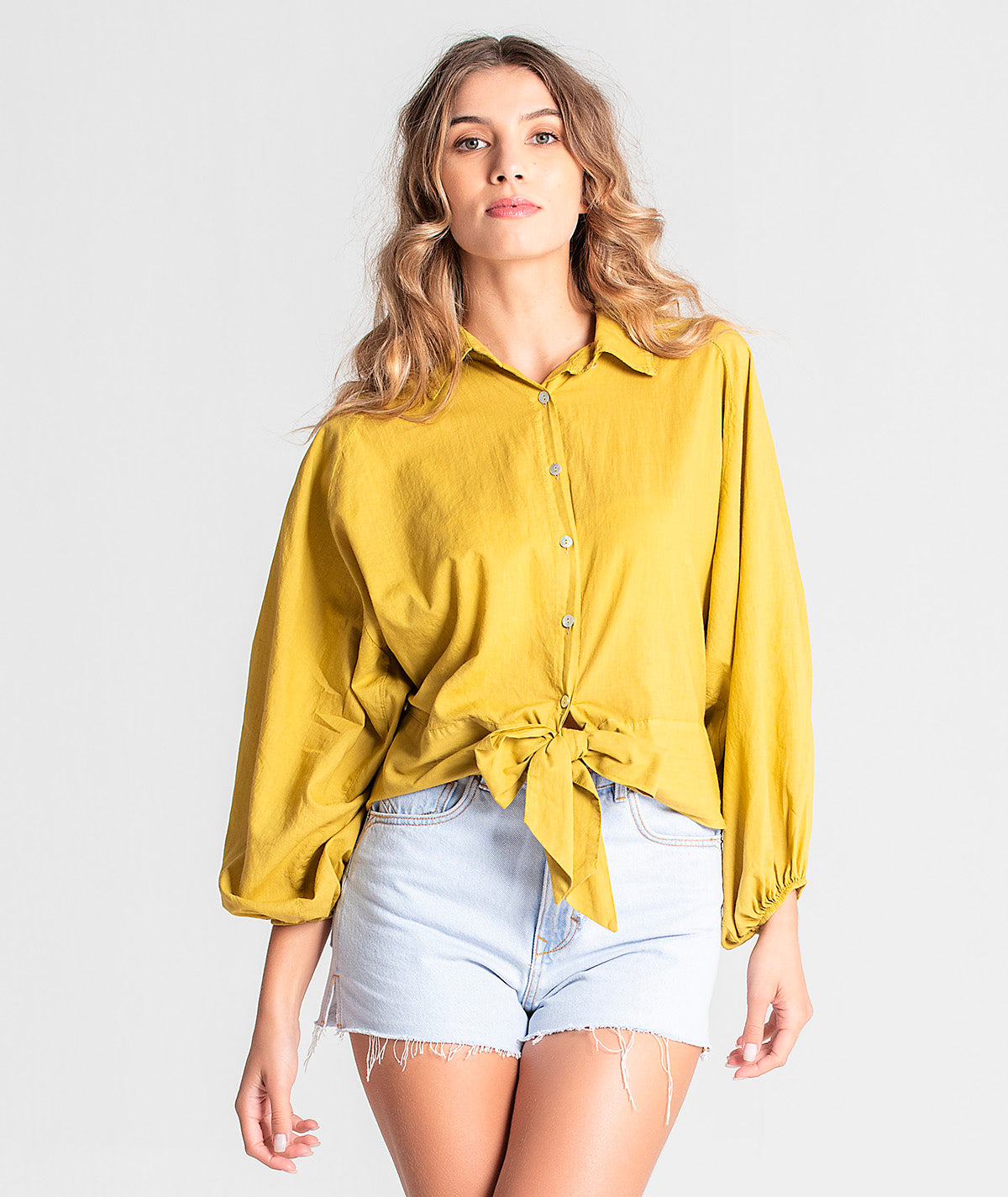 Blusa com nó na frente 6062