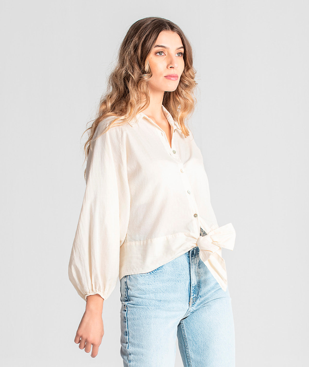 Blusa com nó na frente 6062