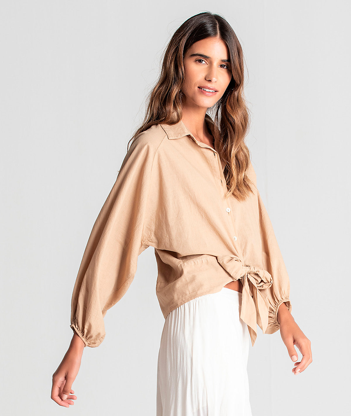 Blusa com nó na frente 6062