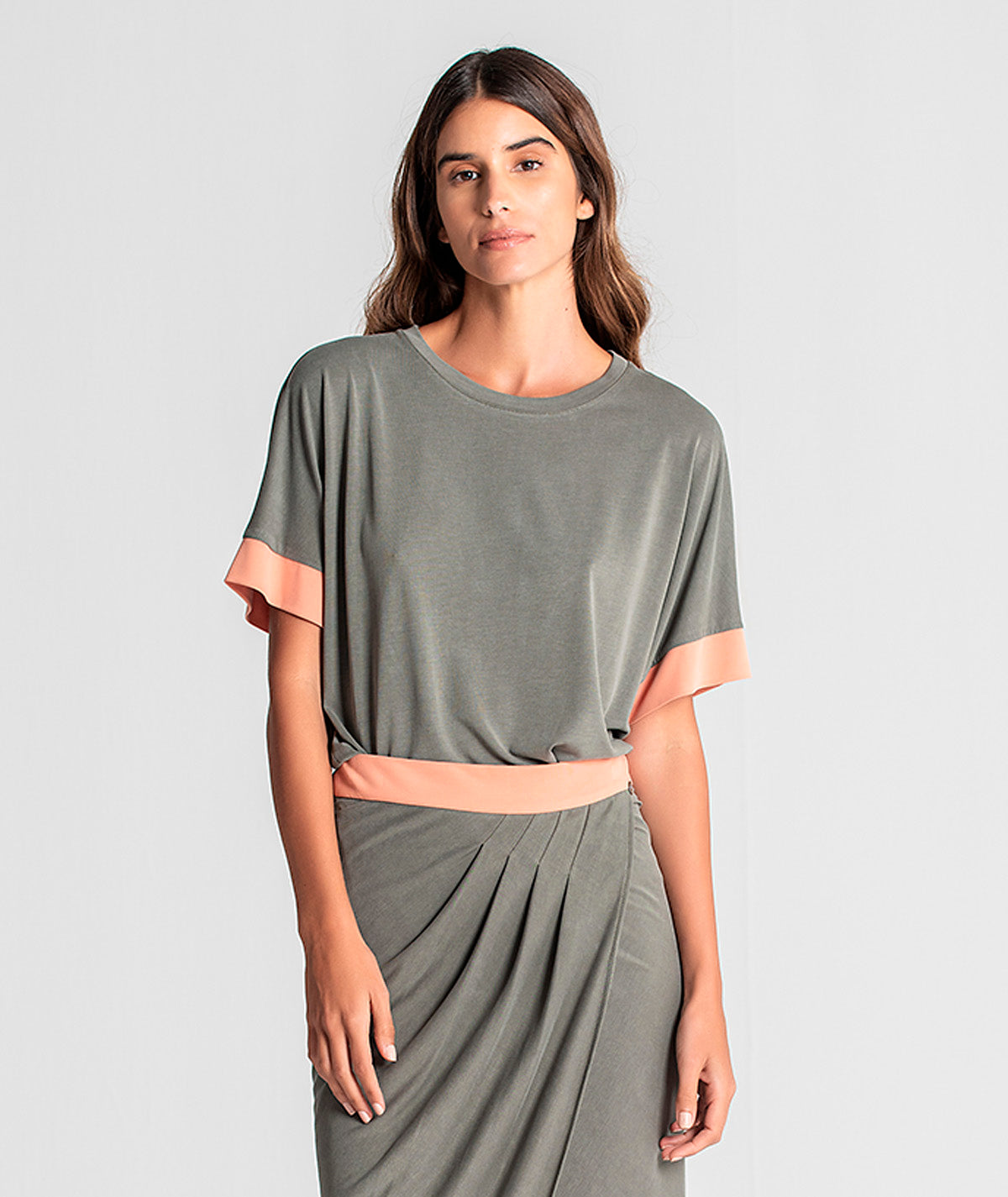 T-shirt bicolor 6076
