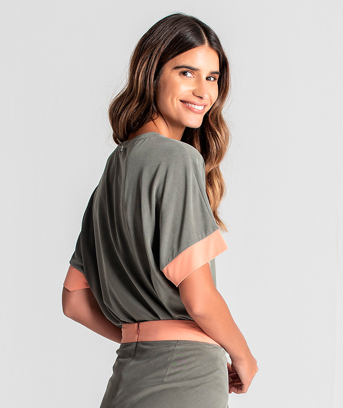 T-shirt bicolor 6076