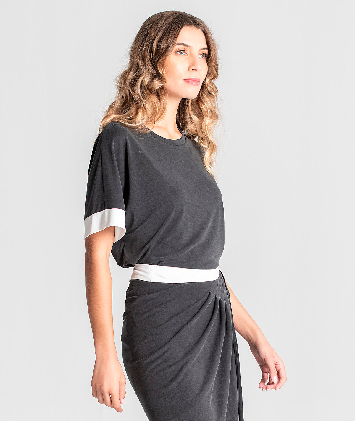 T-shirt bicolor 6076