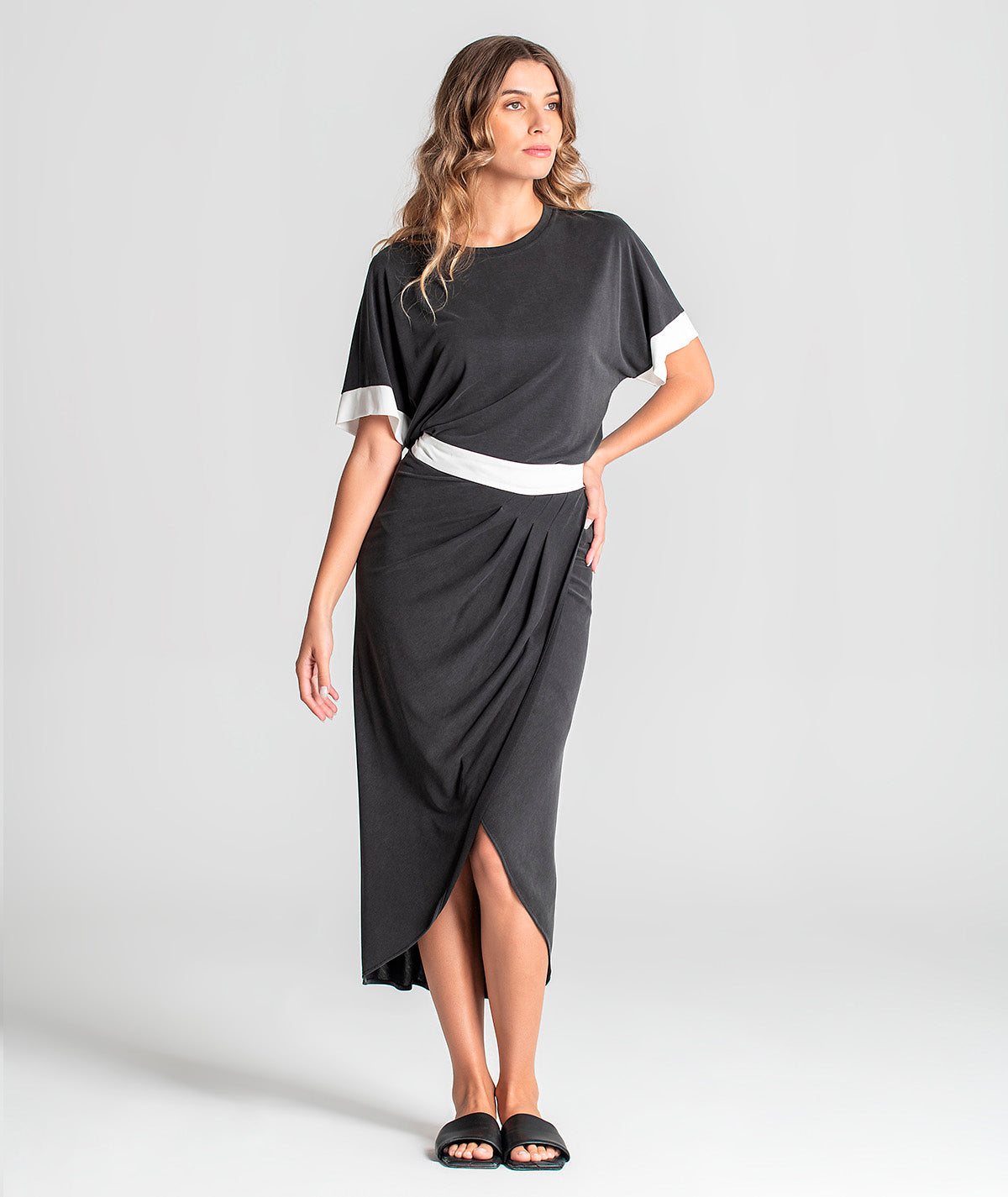 T-shirt bicolor 6076