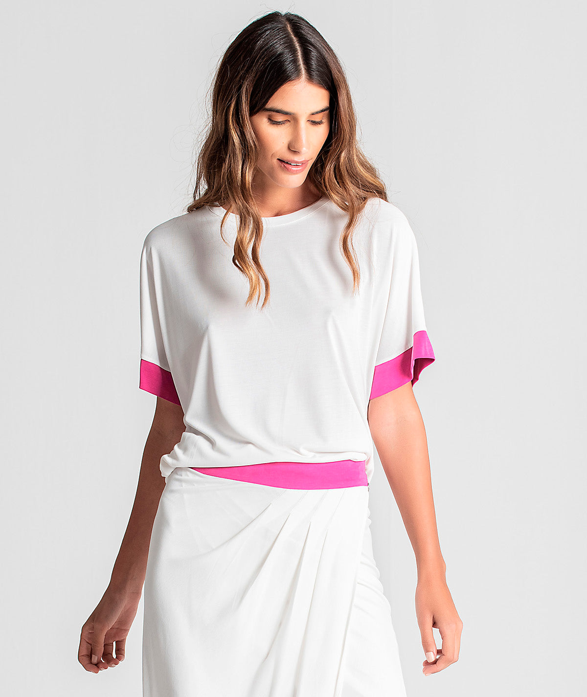 T-shirt bicolor 6076