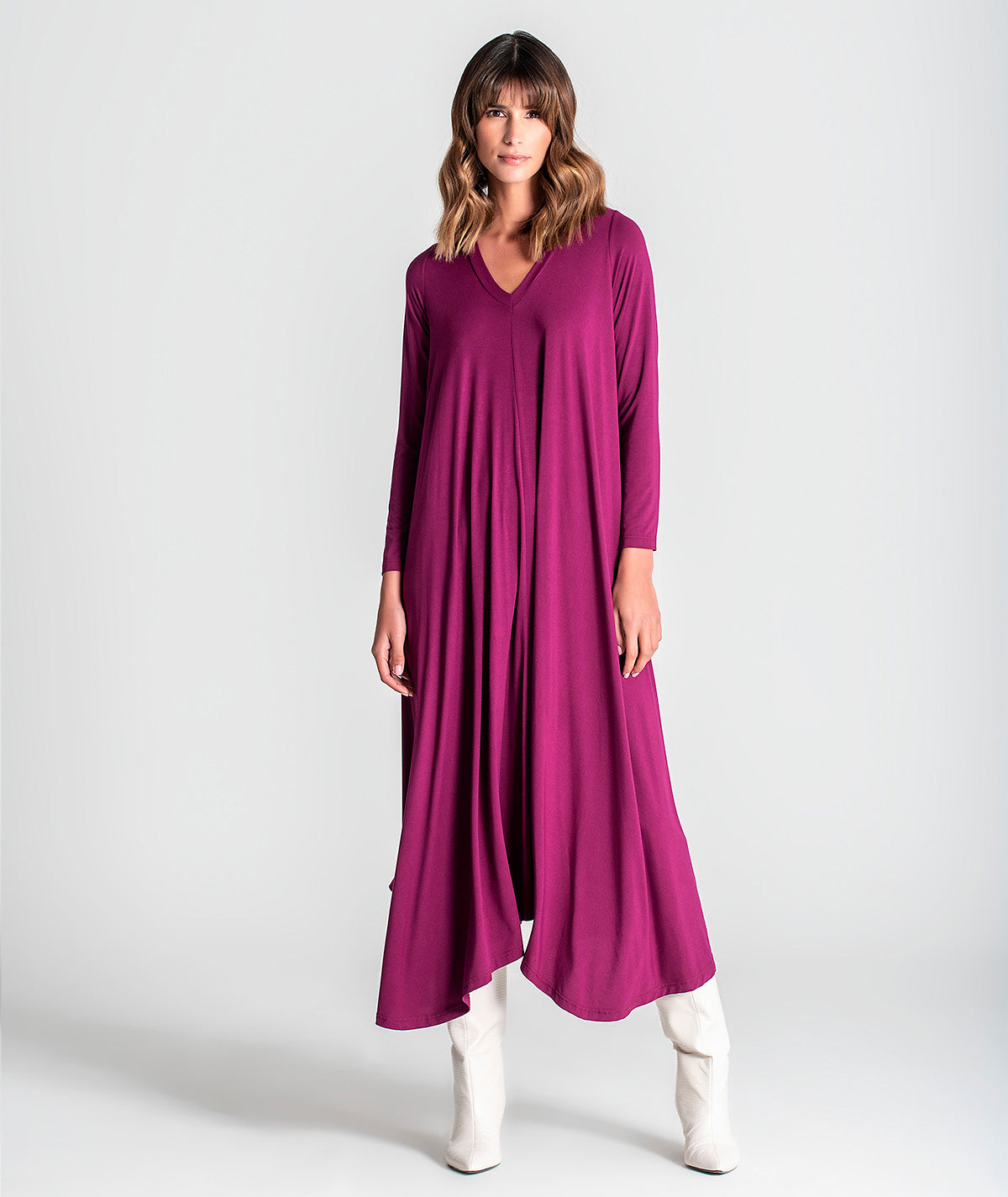 Vestido decote em V 6092