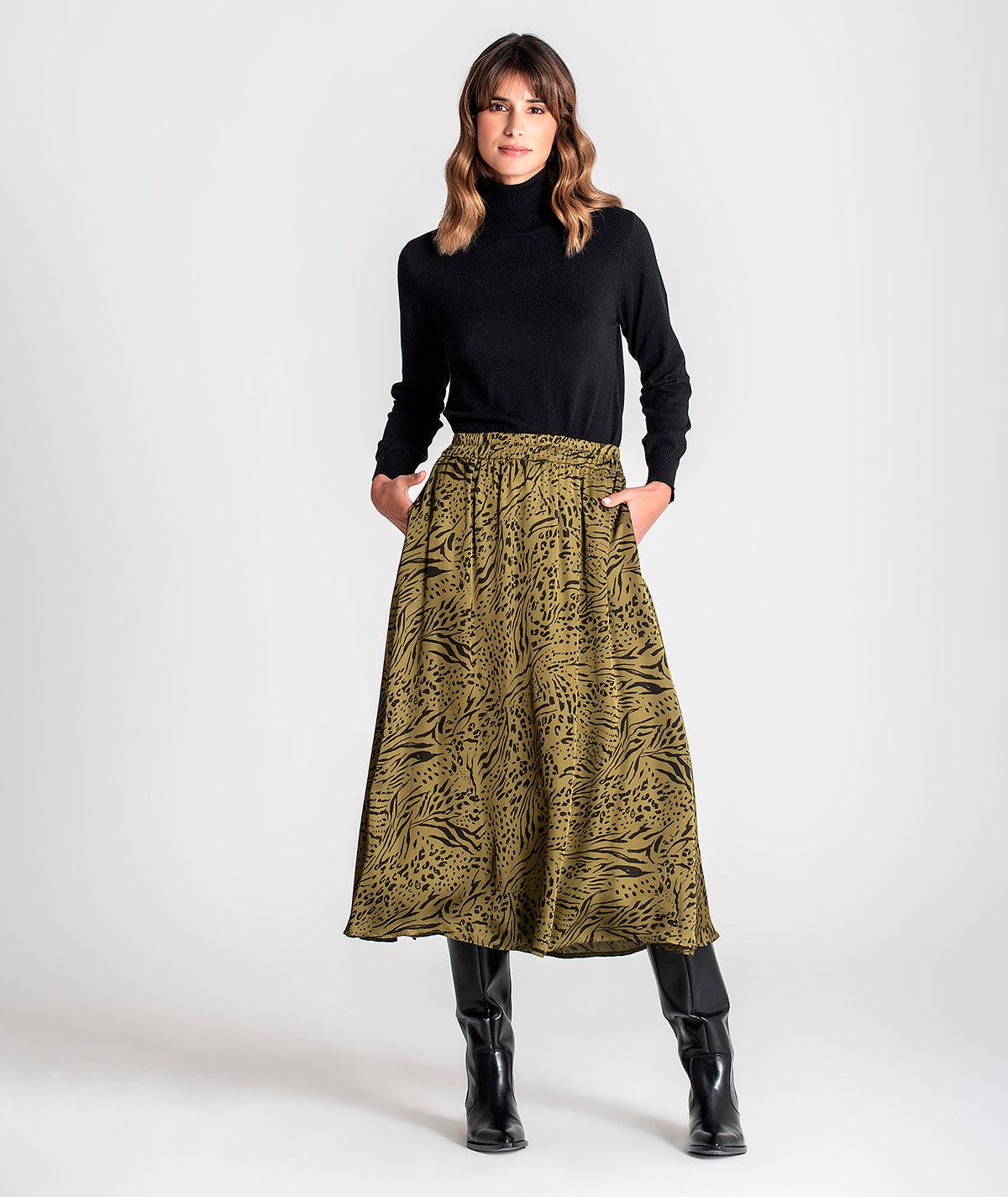 Saia animal print 6118