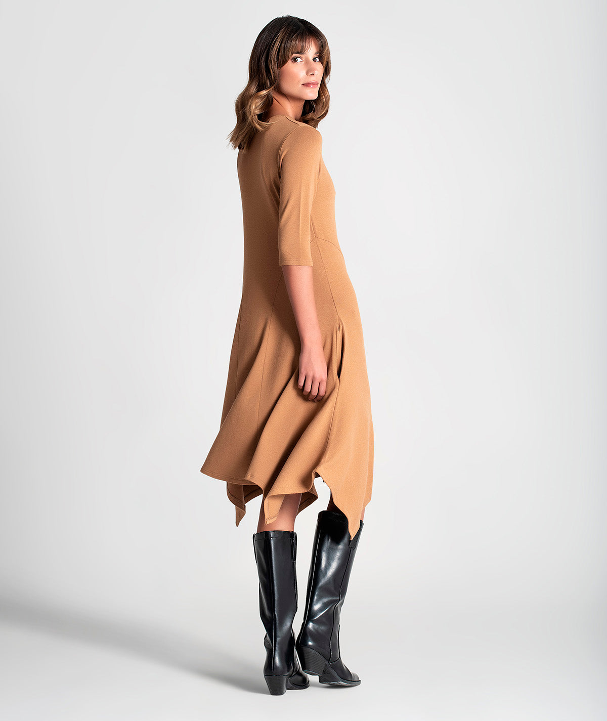 Vestido com fecho na frente 6131
