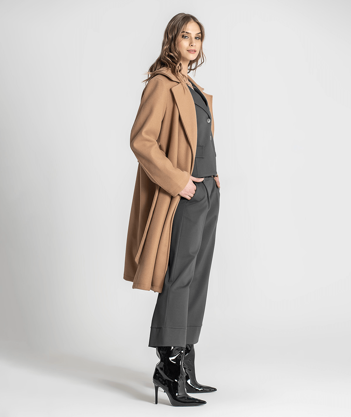 Blazer curto com botões 6198